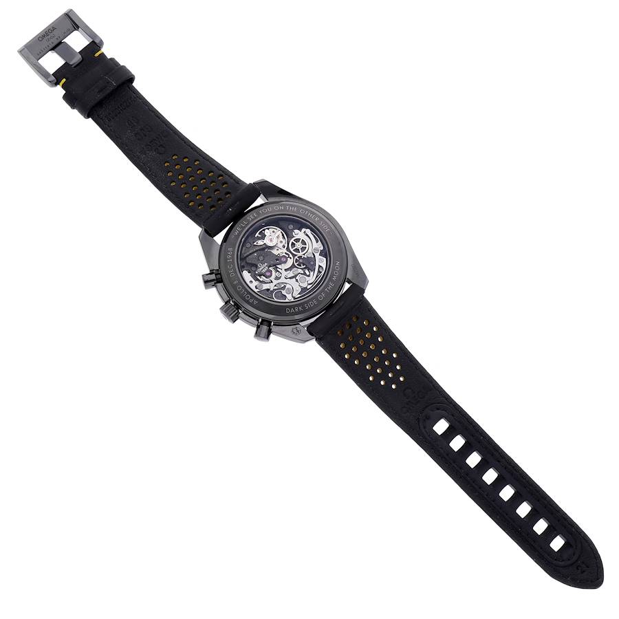 Omega Speedmaster Apollo 8 Dark Side of the Moon Ceramic Mens Watch 311.92.44.30.01.001 Box Card SwissWatchExpo