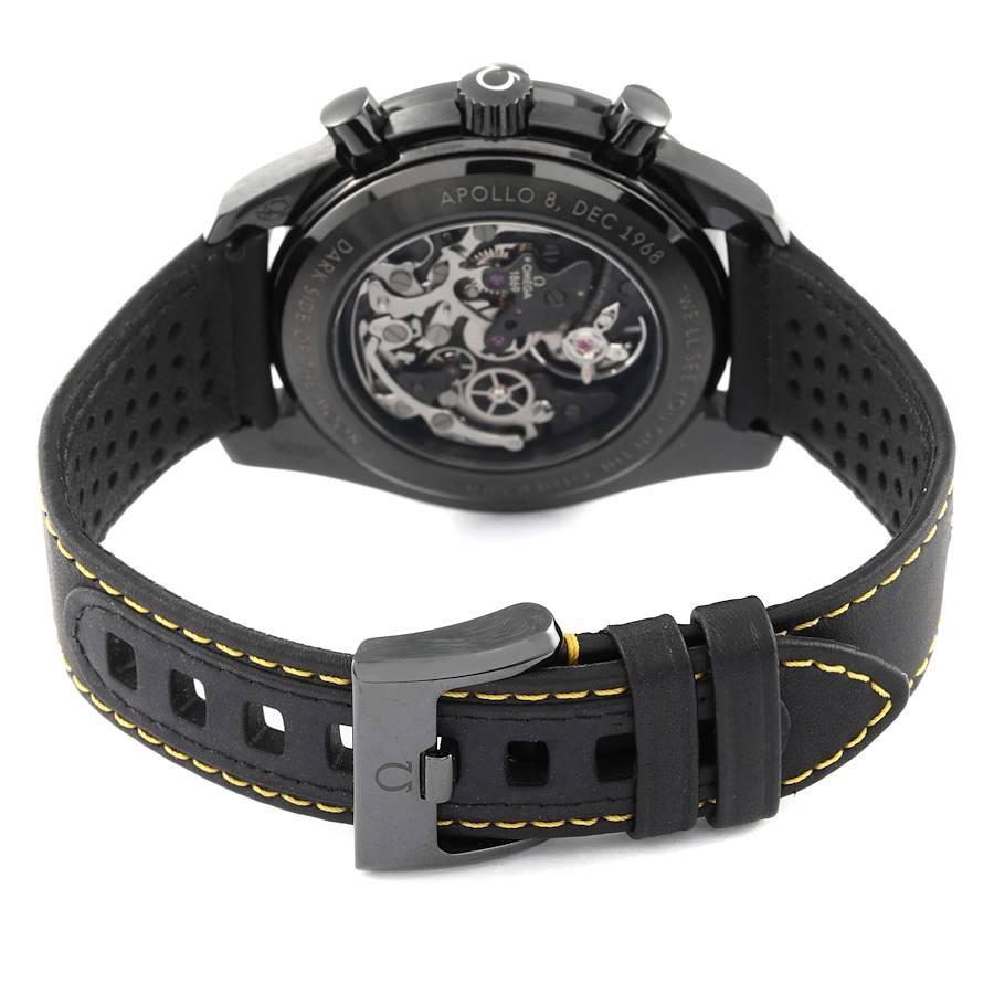 Omega Speedmaster Apollo 8 Dark Side of the Moon Ceramic Mens Watch 311.92.44.30.01.001 Box Card SwissWatchExpo