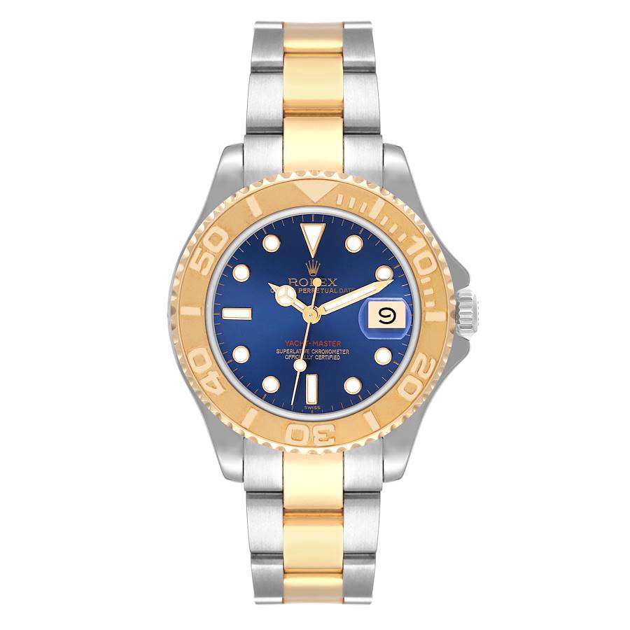Rolex Yacht Master Steel and Gold two tone 68623 Stock 51528 SwissWatchExpo