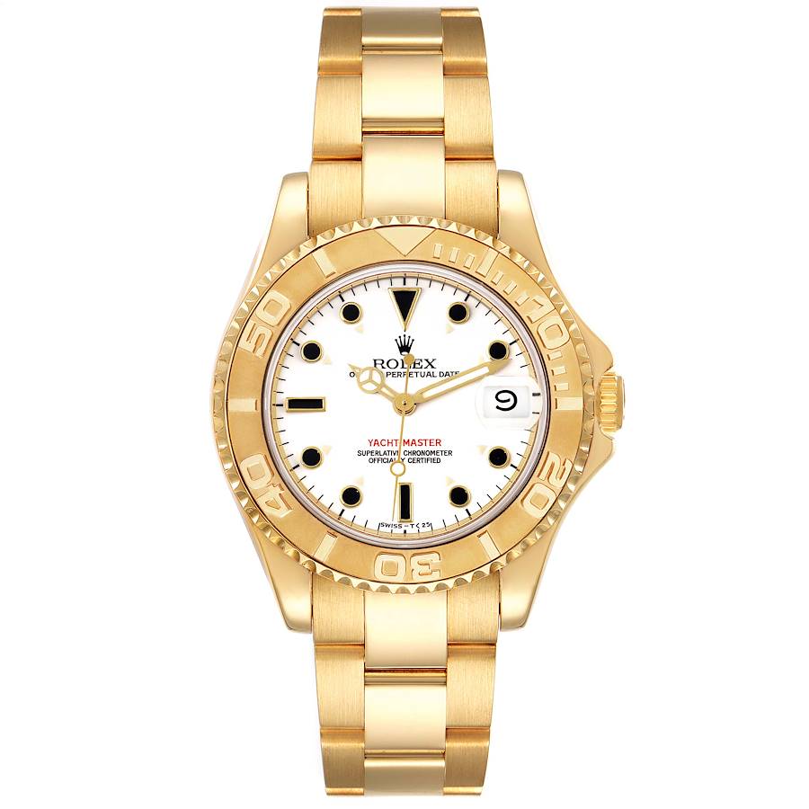 Rolex yacht master 18k gold new arrivals