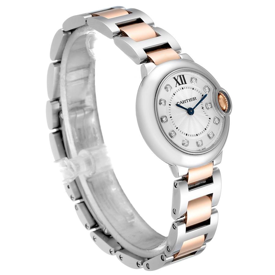 cartier ballon bleu two tone ladies