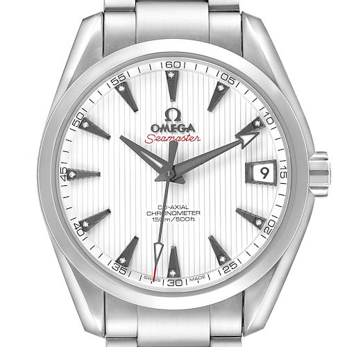 Photo of Omega Seamaster Aqua Terra 150M Diamond Dial Mens Watch 231.10.39.21.54.001