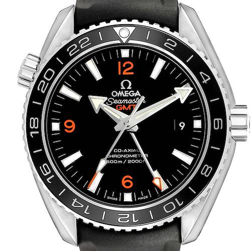 Photo of Omega Seamaster Planet Ocean GMT 600M Steel Mens Watch 232.32.44.22.01.002 Cards