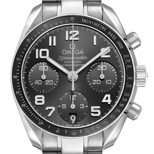 Photo of Omega Speedmaster 38 Co-Axial Chronograph Watch 324.30.38.40.06.001 Card