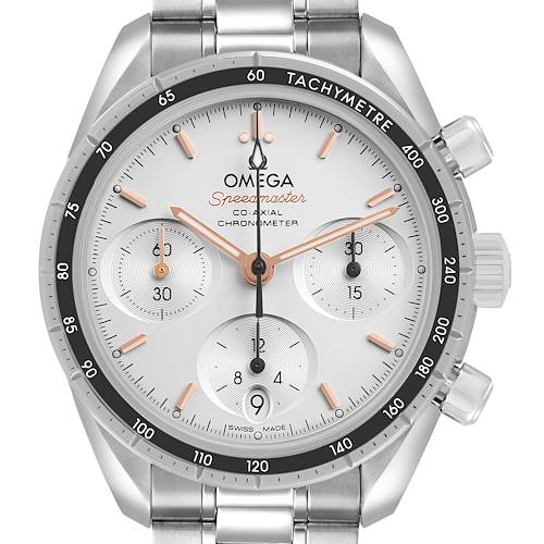 Photo of Omega Speedmaster 38 Co-Axial Steel Mens Watch 324.30.38.50.02.001 Card