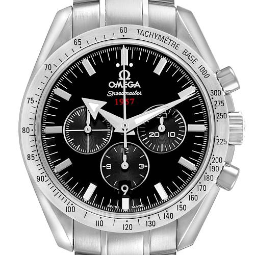 Photo of Omega Speedmaster Broad Arrow 1957 Steel Watch 321.10.42.50.01.001 Box Card