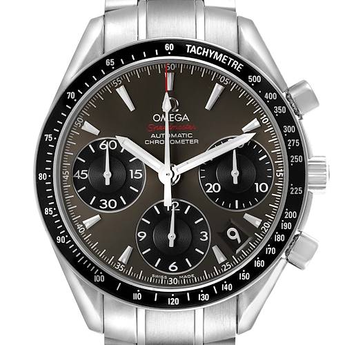 Photo of Omega Speedmaster Date Steel Grey Dial Mens Watch 323.30.40.40.06.001 Cards