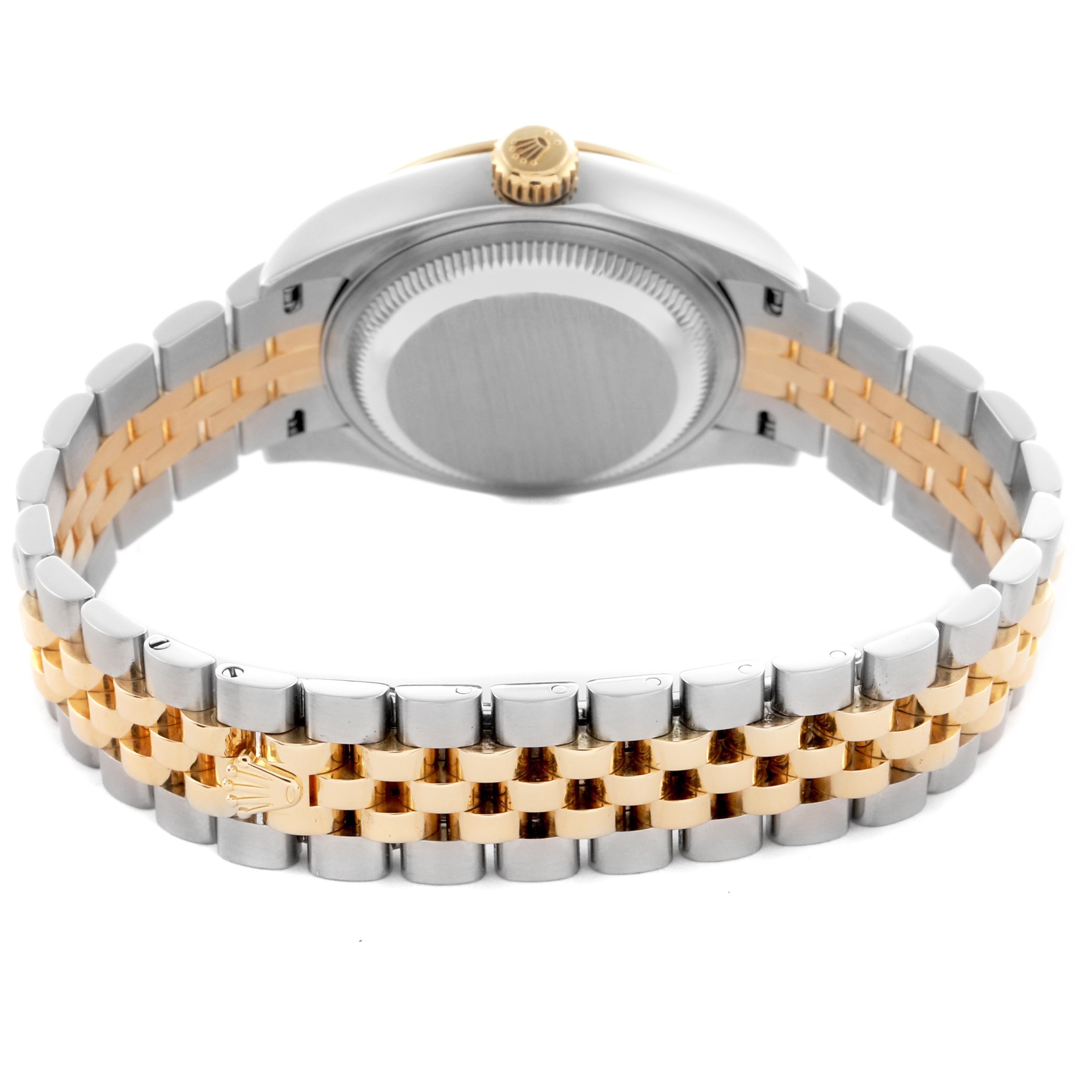 Afternoon（感謝） Rolex Datejust 28 half gold champagne 10 points diamond dial