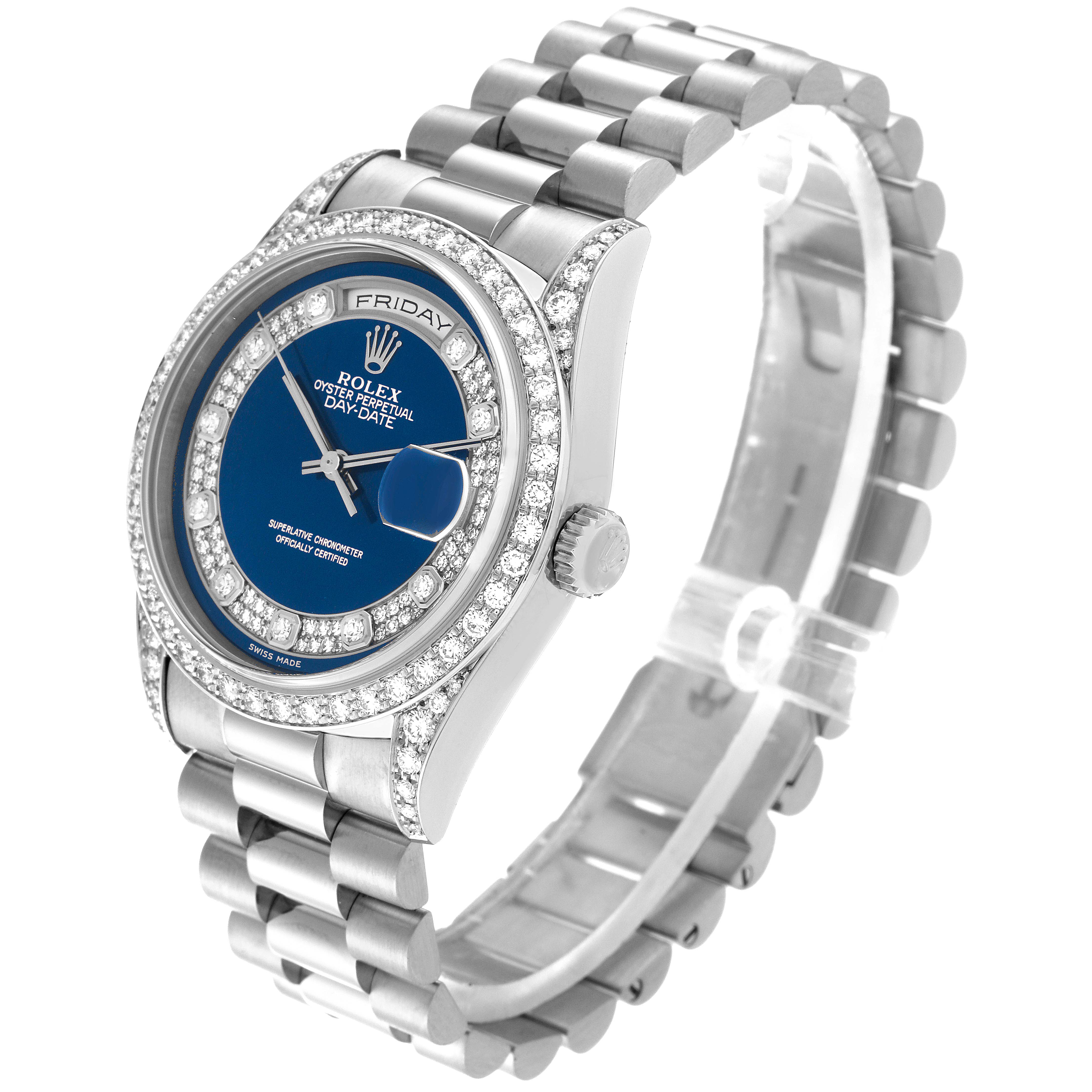 Rolex President White Gold 18389MG | Stock 61562