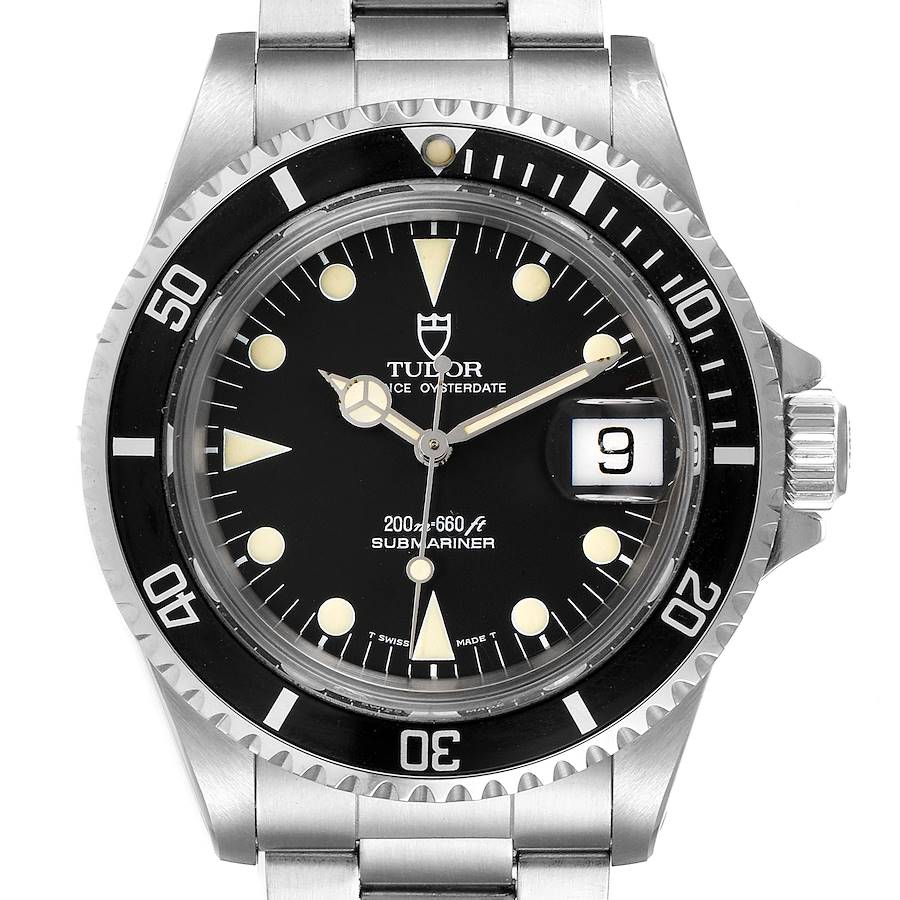 Tudor Submariner Prince Oysterdate Steel Mens Watch 79090 Box Papers SwissWatchExpo