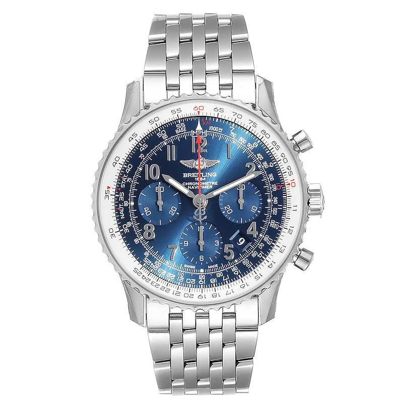 Breitling navitimer 01 blue edition hotsell