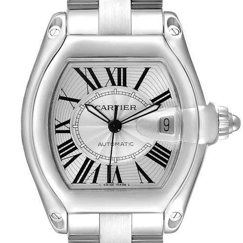 Photo of NOT FOR SALE Cartier Roadster Silver Dial Large Steel Mens Watch W62025V3 PARTIAL PAYMENT