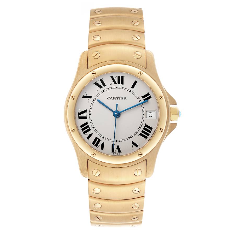 Buy Cartier Santos Yellow Gold W20028G1 | SwissWatchExpo display picture 1