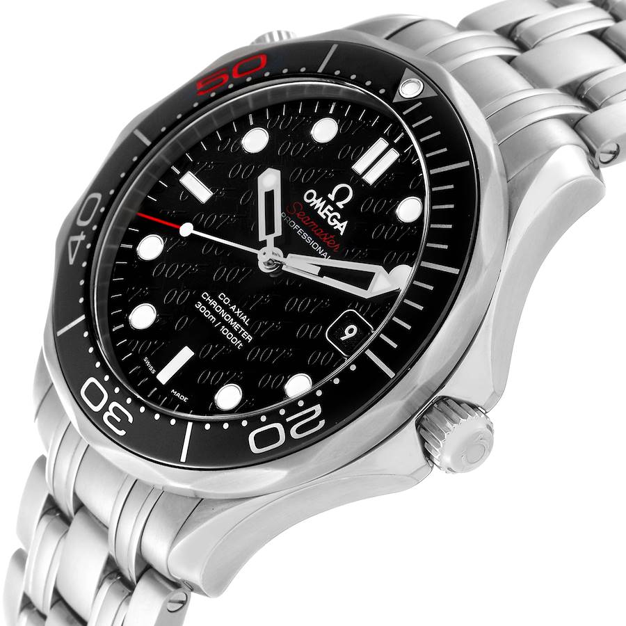 Omega Seamaster LE Bond 007 Steel Mens Watch 212.30.41.20.01.005 Box ...