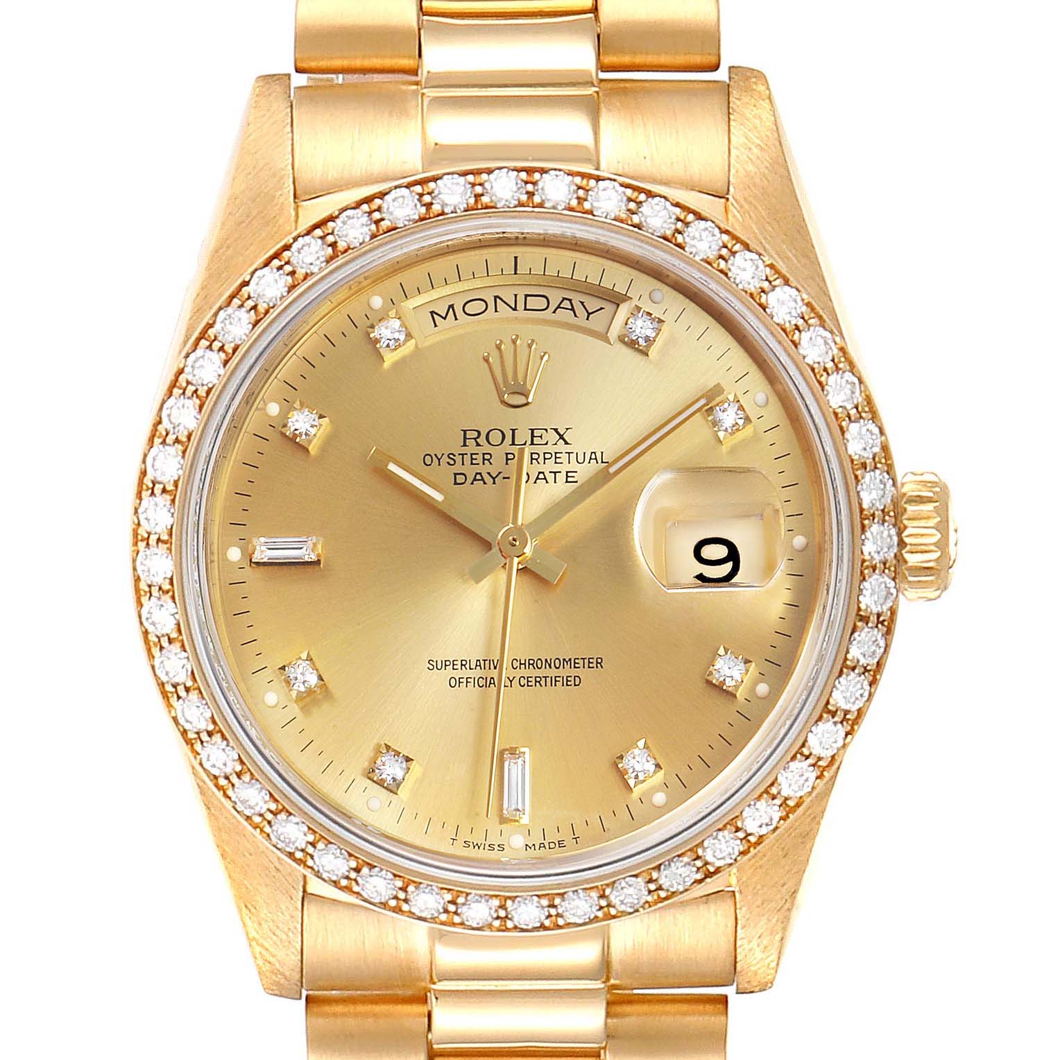 Rolex President Yellow Gold 18038 | Stock 27168A | SwissWatchExpo