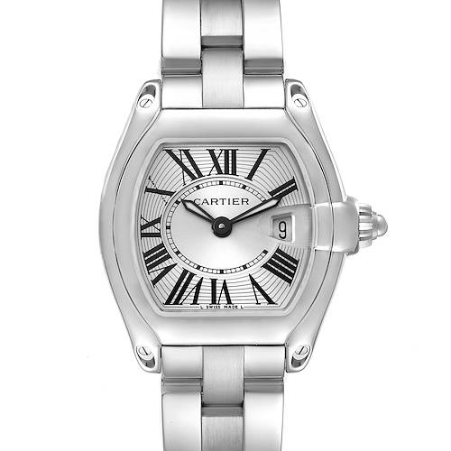 Photo of Cartier Roadster Small Silver Dial Steel Ladies Watch W62016V3