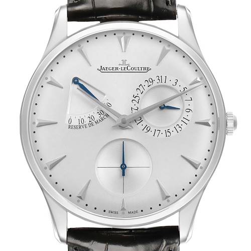 Photo of Jaeger Lecoultre Reserve De Marche Steel Mens Watch 176.8.38.S Q1378420