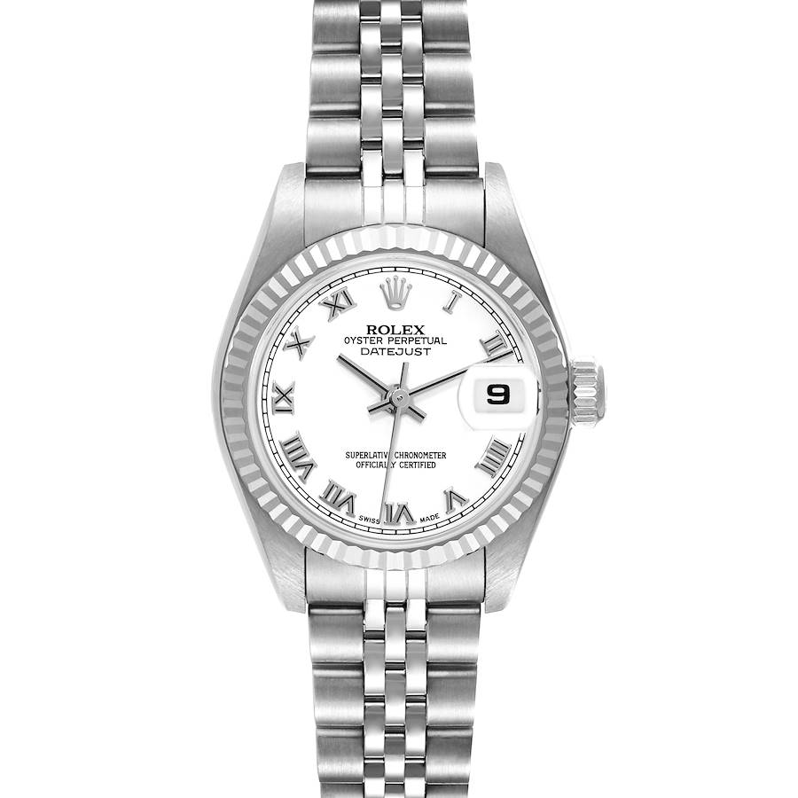 Rolex Datejust Steel White Gold Ladies Watch 79174 Unworn NOS SwissWatchExpo