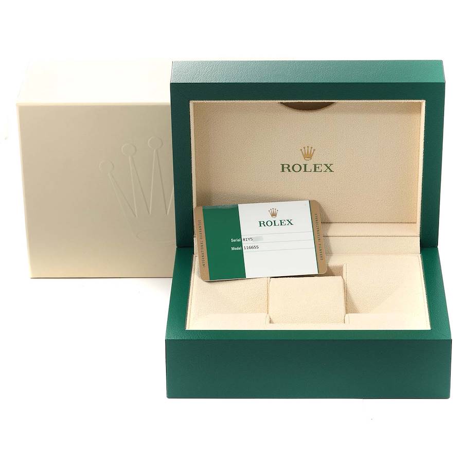 ろみお ①フラットポーチ Rolex Yacht-Master Rose Gold 116655 | Stock 61552