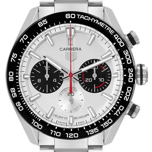 Photo of Tag Heuer Carrera Anniversary LE Steel Silver Dial Mens Watch CBN2A1D Unworn