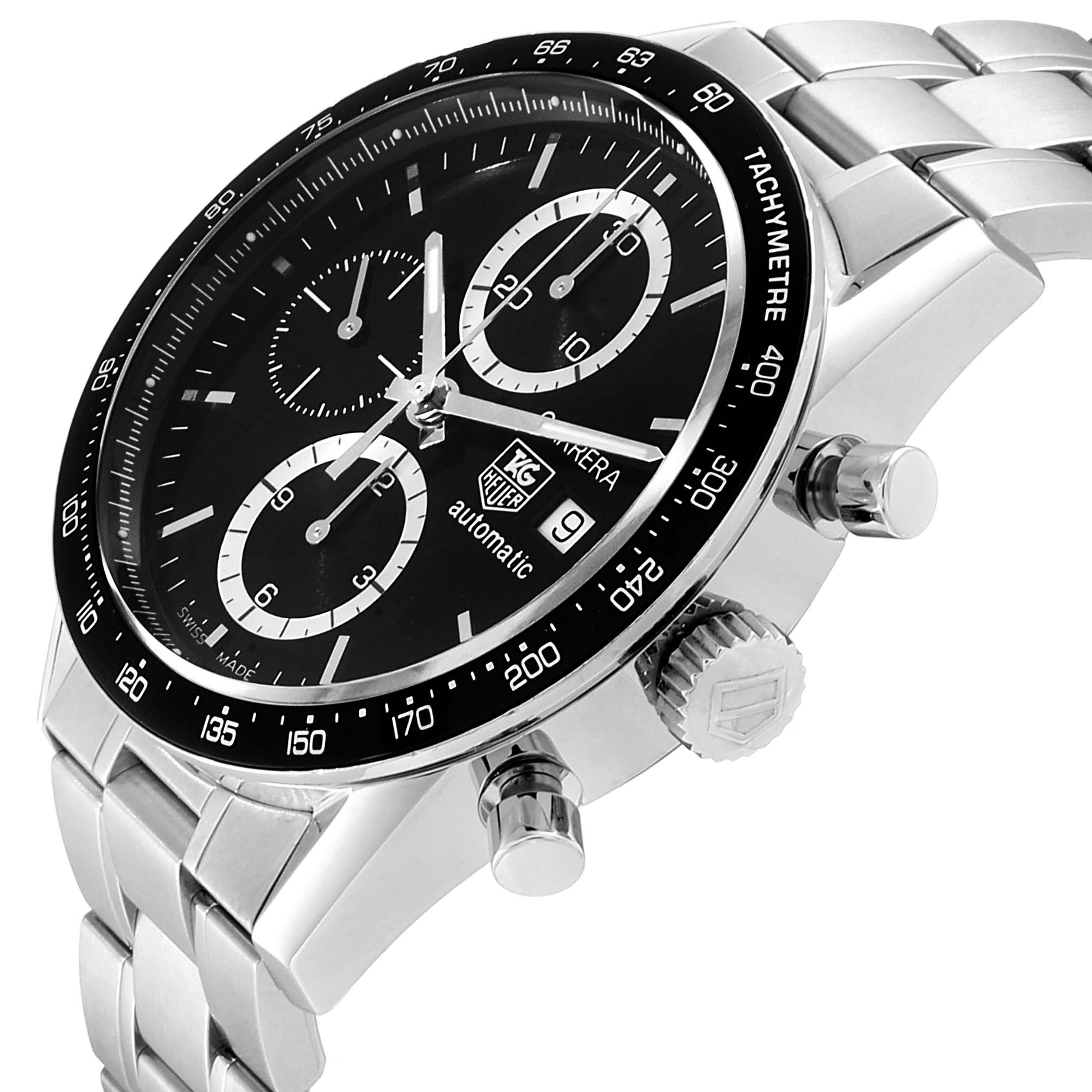 carrera tachymeter watch