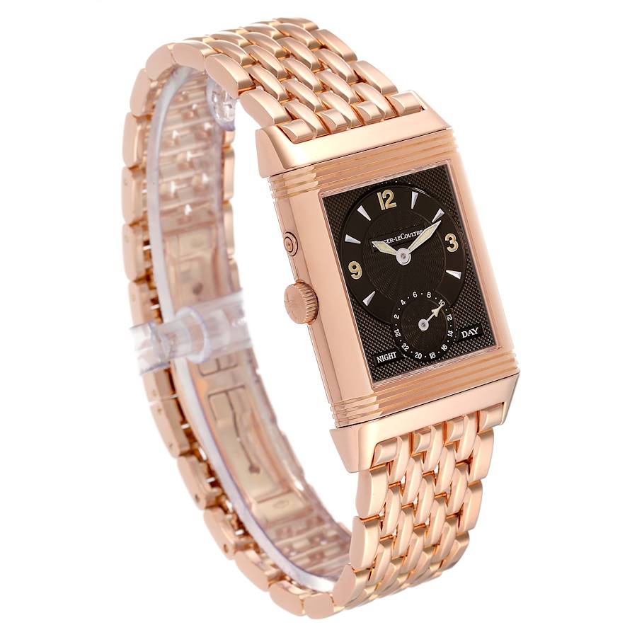 Jaeger LeCoultre Reverso Duo Day Night Rose Gold Watch 270.2.54 ...