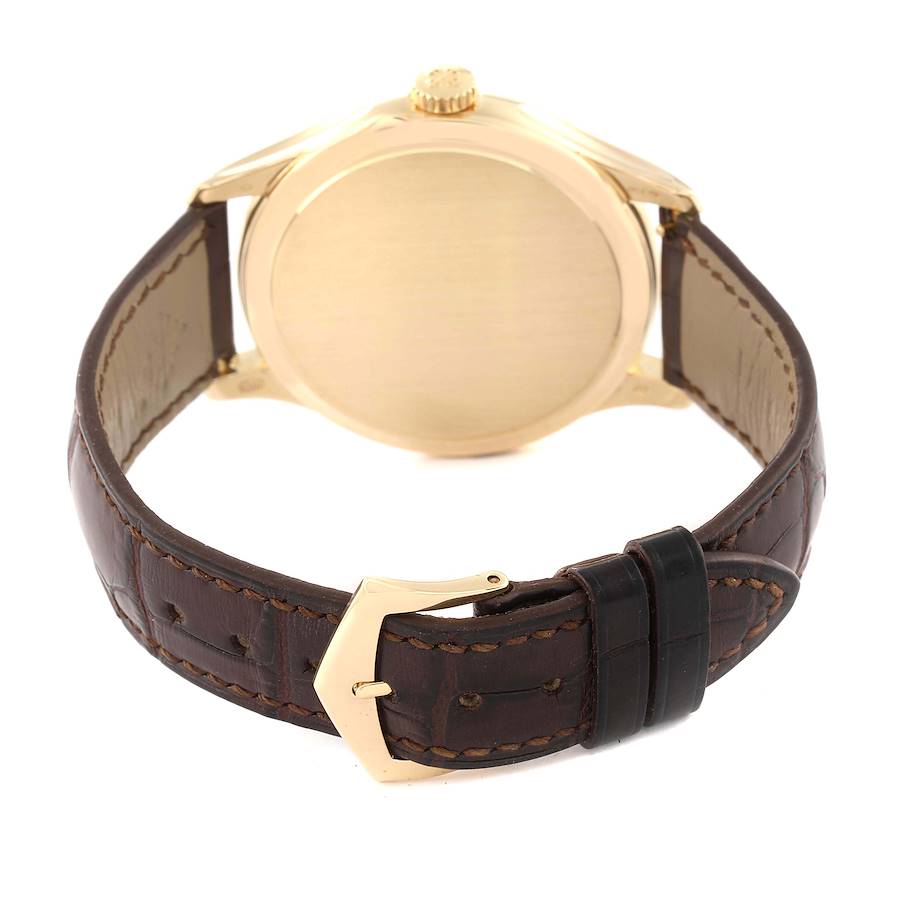 Patek Philippe Calatrava Hunter Case Yellow Gold Mens Watch 5227 Papers ...