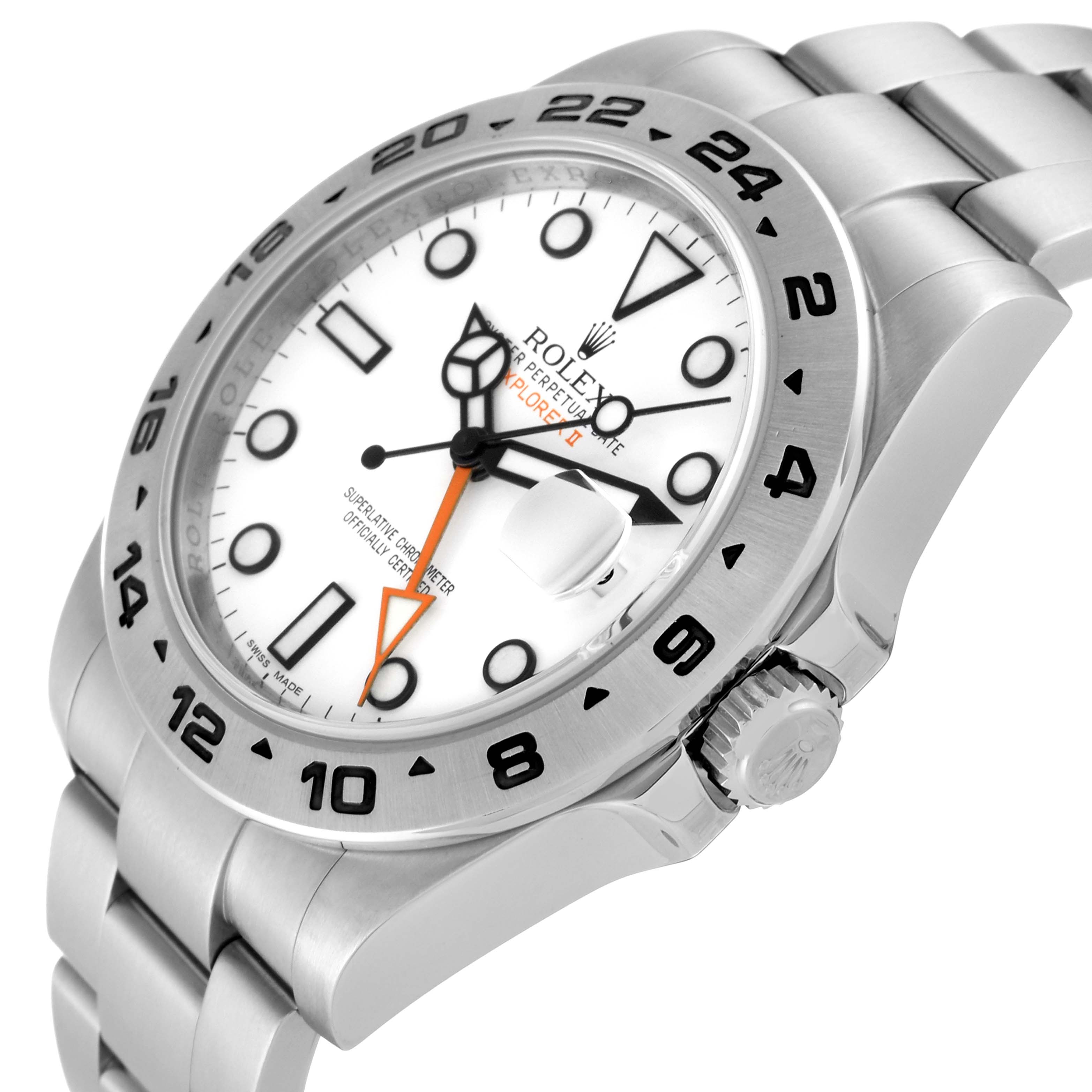 The image shows a Rolex Explorer 216570 Men
s Stainless Steel White Dial 216570 Men
s Stainless Steel White Dial watch at a slight angle, highlighting the dial, bezel, crown, and part of the bracelet.