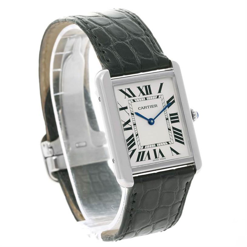 Cartier Tank Solo Large Stainless Steel Unisex Watch W1018355 ...