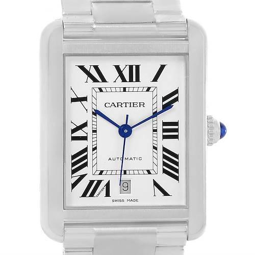 Photo of Cartier Tank Solo XL Automatic Mens Date Watch W5200028