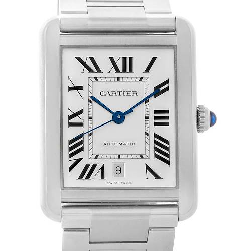 Photo of Cartier Tank Solo XL Automatic Stainless Bracelet Watch W5200028