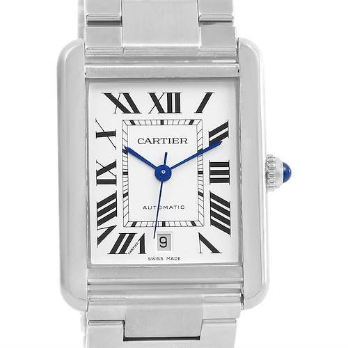 Photo of Cartier Tank Solo XL Automatic Stainless Bracelet Watch W5200028