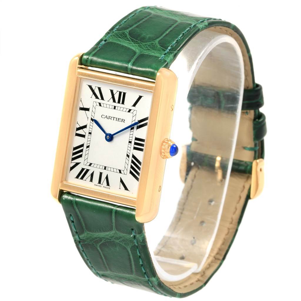 Cartier Tank Solo Large Yellow Gold 
