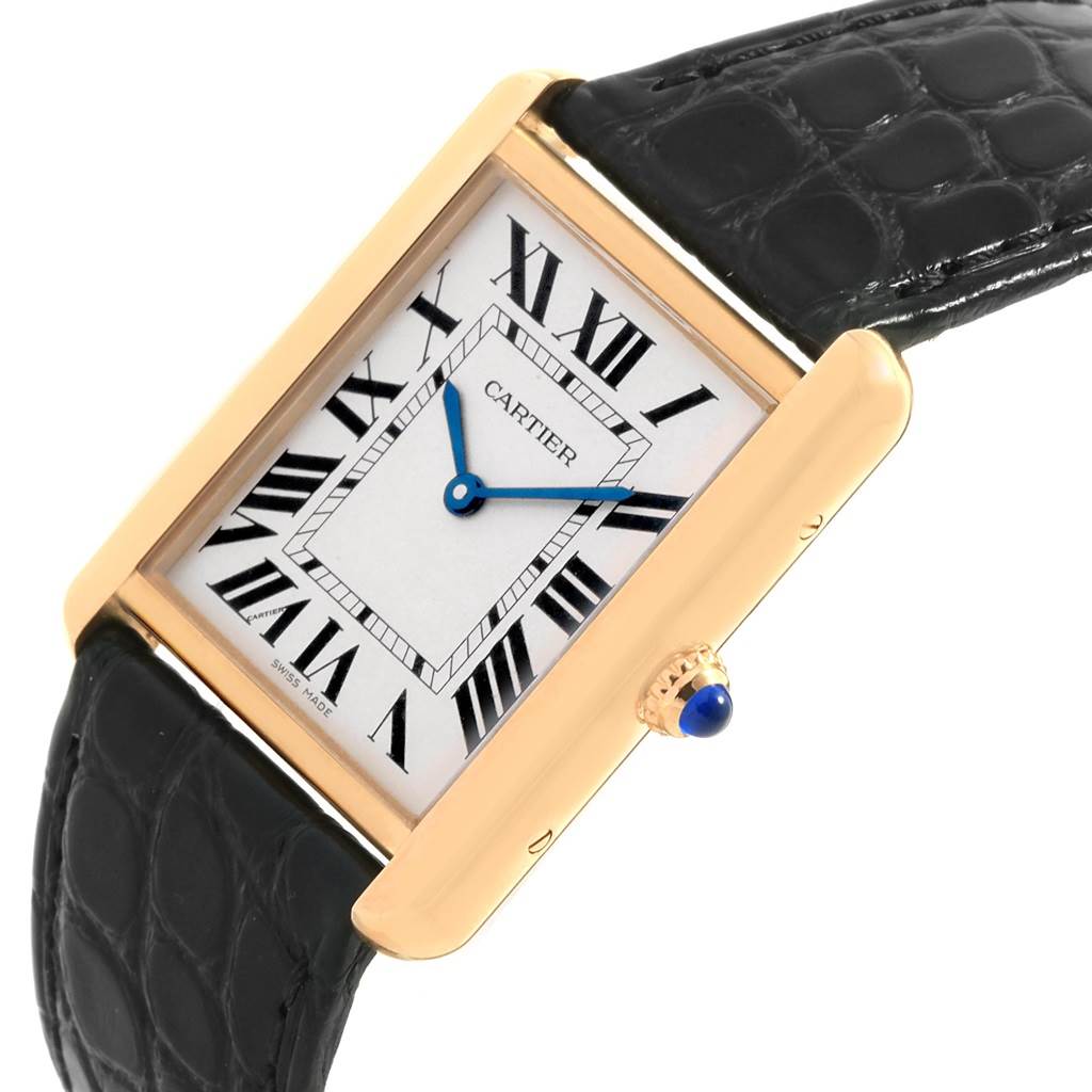 cartier men's tank solo watch