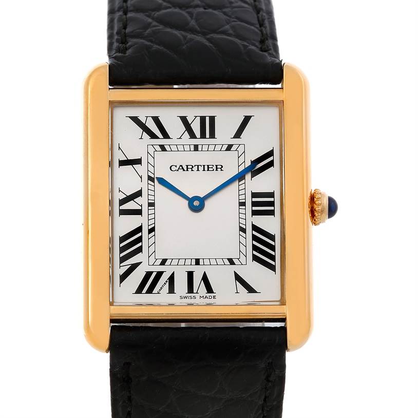 cartier men's tank solo watch