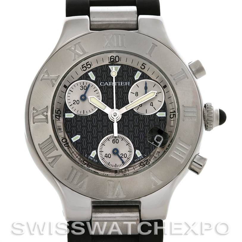 Buy Cartier Must 21 Chronoscaph Stainless Steel W10125U2