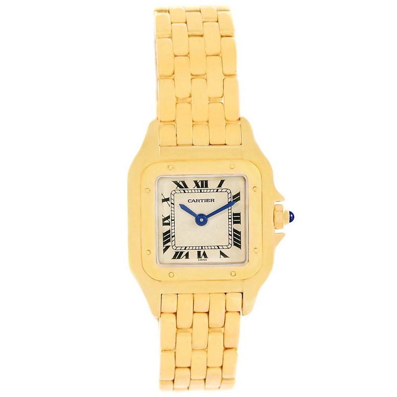 Cartier Panthere Ladies 18k Yellow Gold Ladies Watch W25022B9 SwissWatchExpo