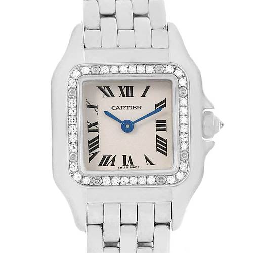 Photo of Cartier Panthere Ladies 18k White Gold Diamond Watch WF3091F3