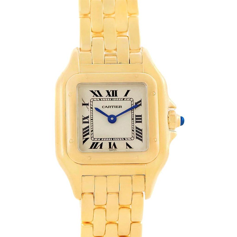Cartier Panthere Yellow Gold Small Quartz Ladies Watch W25022B9 SwissWatchExpo
