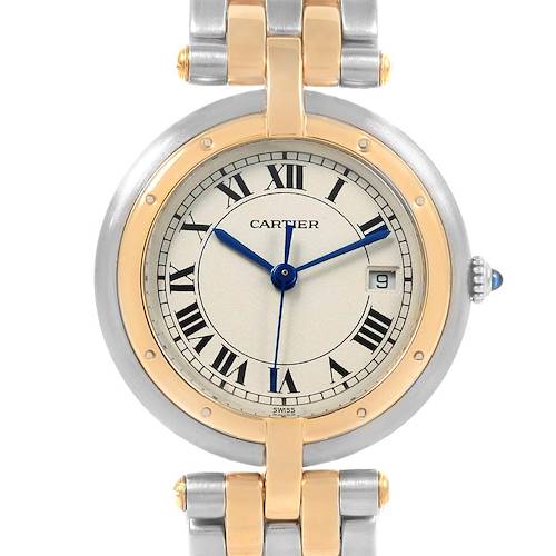 Photo of Cartier Panthere Vendome Two Row Steel Yellow Gold Ladies Watch