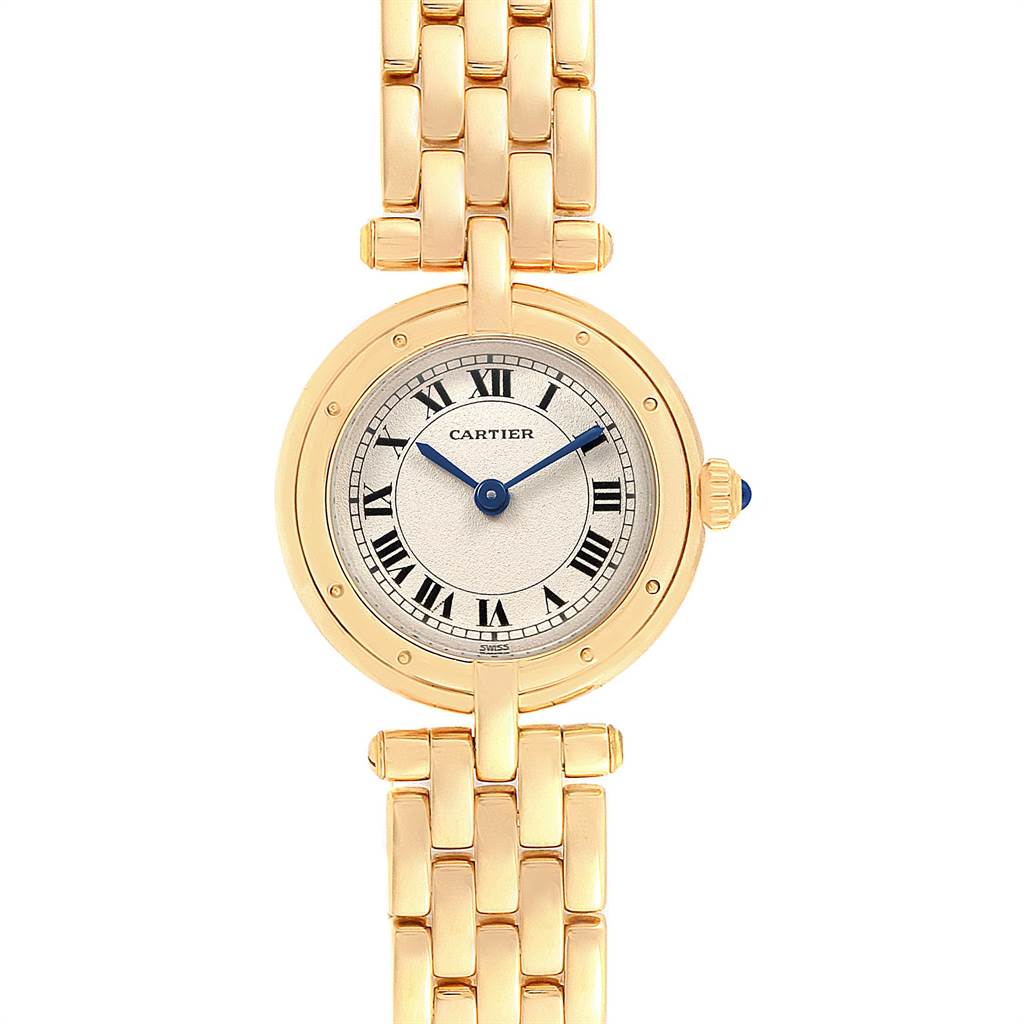 Cartier Cougar 18K Yellow Gold Silver Dial Watch 11651 | SwissWatchExpo