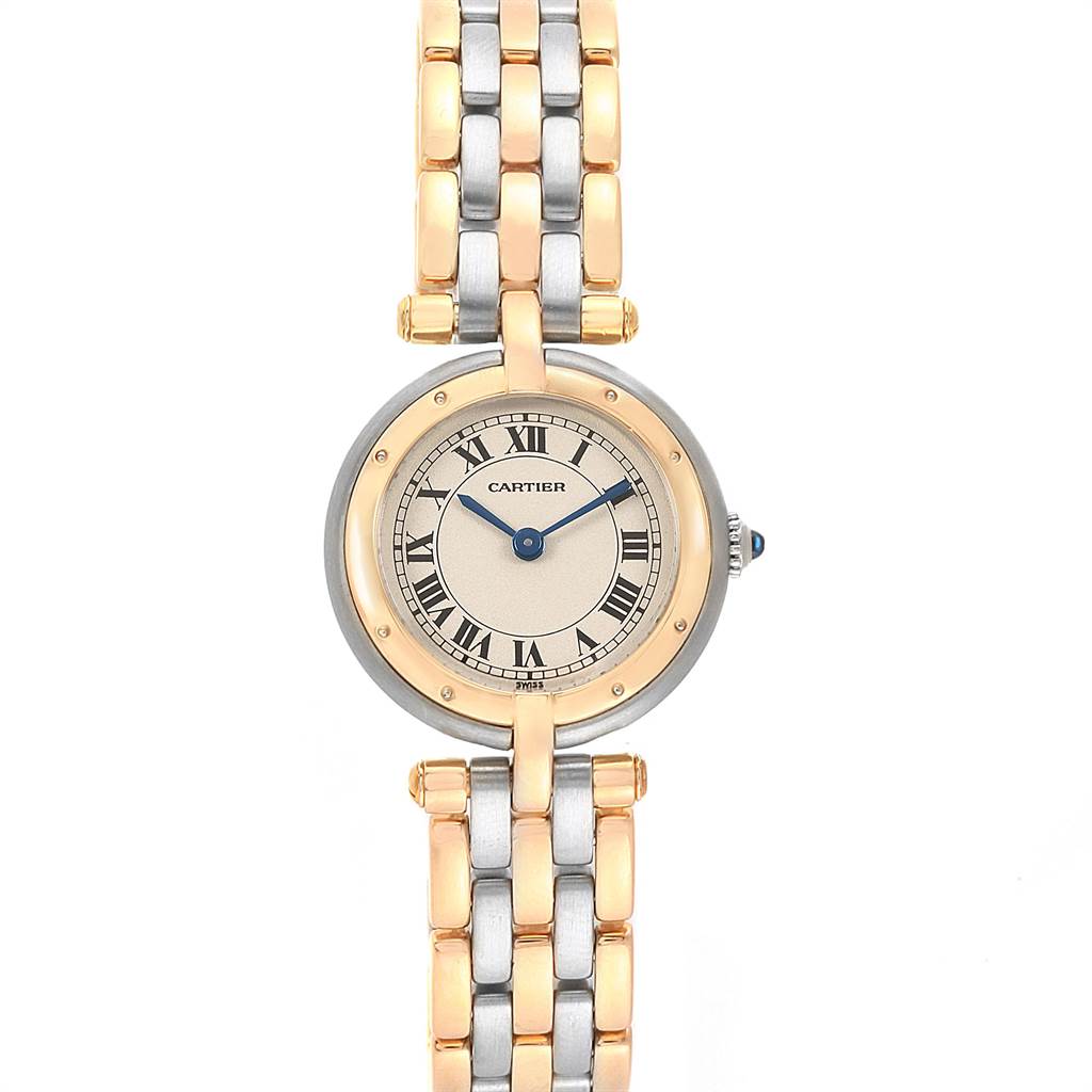 cartier round panthere watch