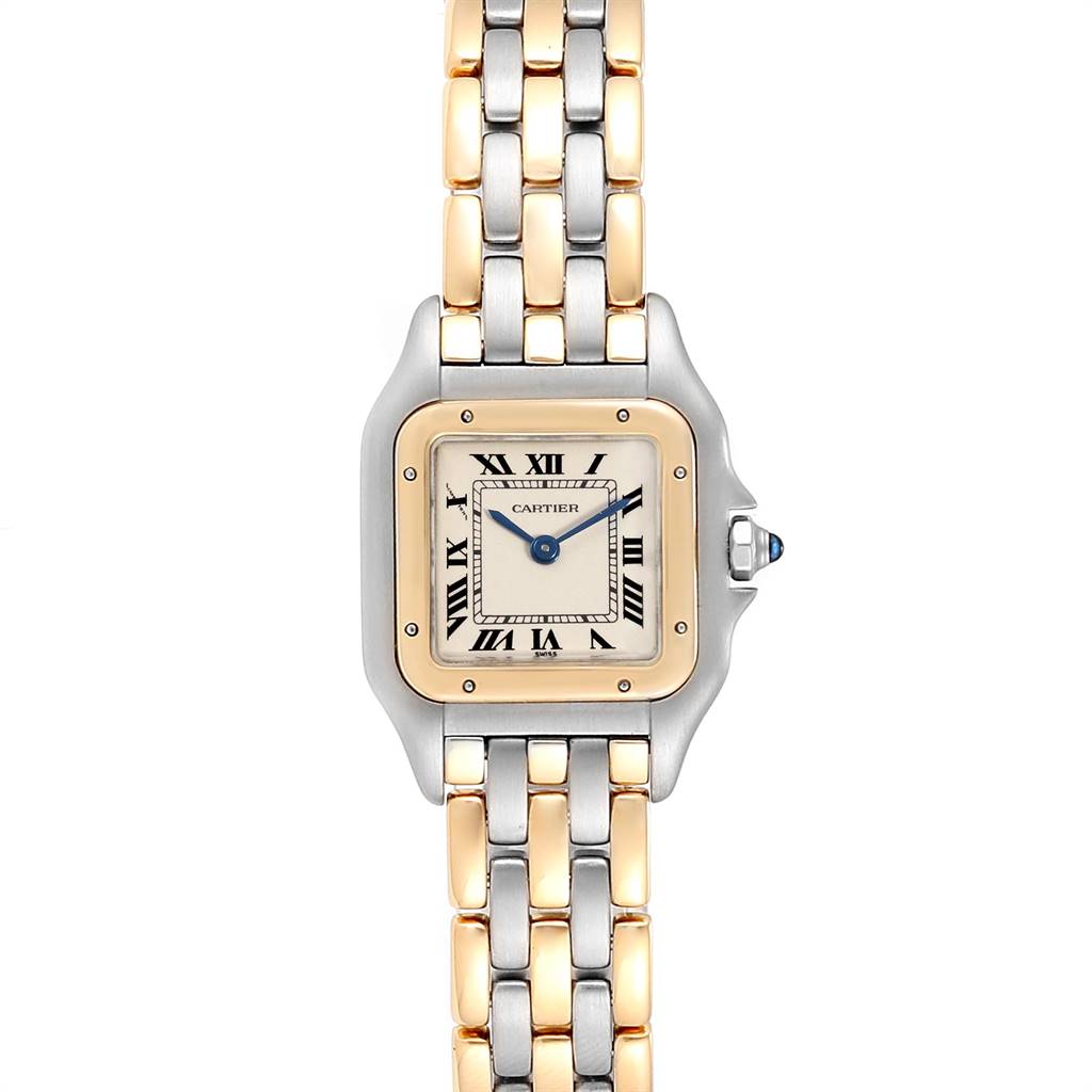 Cartier Panthere Ladies Steel Yellow 
