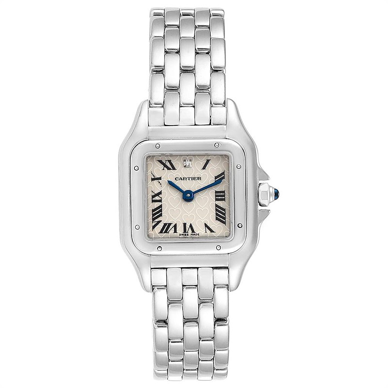 Cartier Panthere White Gold Heart Diamond Dial LE Ladies Watch