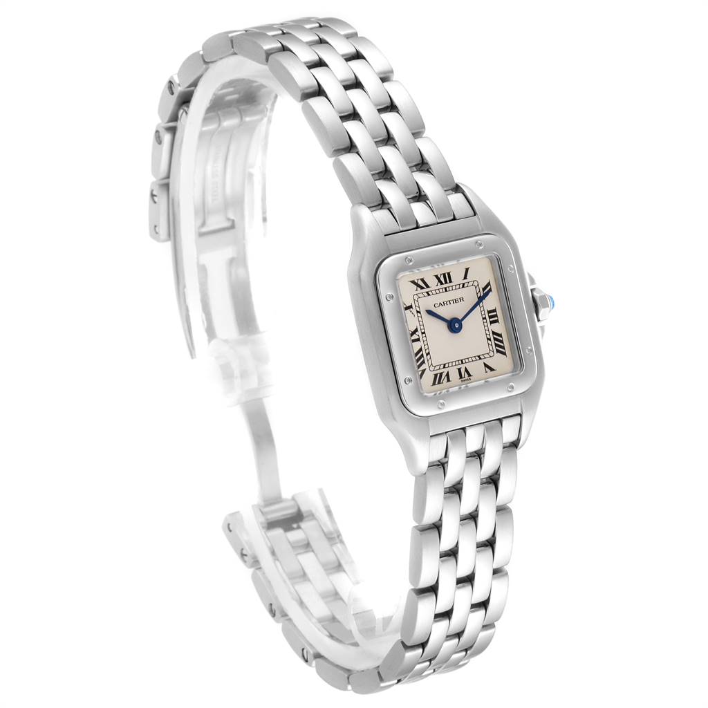 Cartier Panthere Ladies Small Stainless Steel Watch W25033P5 ...