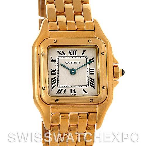 Cartier Panthere Ladies 18k Yellow Gold Watch W25022B9 | SwissWatchExpo