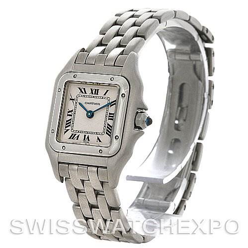Cartier Panthere Ladies Small Stainless Steel Watch SwissWatchExpo