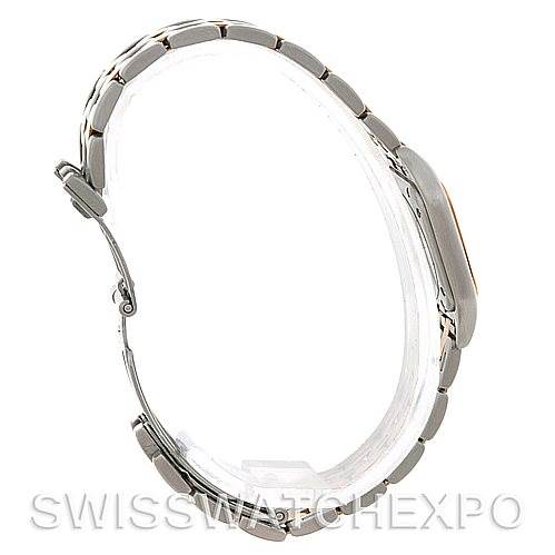 The image shows a side view of the Panthere model by Cartier, highlighting the bracelet and clasp.