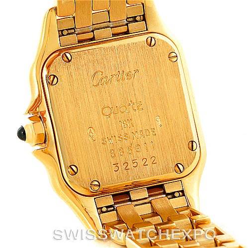 Cartier Panthere Ladies 18k Yellow Gold Watch W25022B9 | SwissWatchExpo