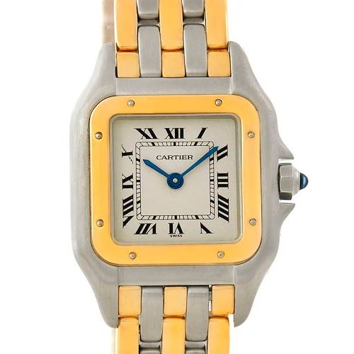 Photo of Cartier Panthere Ladies Steel 18K Yellow Gold Watch W25029B6